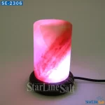 Cylinder USB Salt Lamp