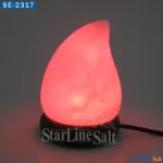 Flame shaped USB Salt Lamp