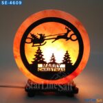 Merry Christmas 3D Salt Lamp by StarlineSalt