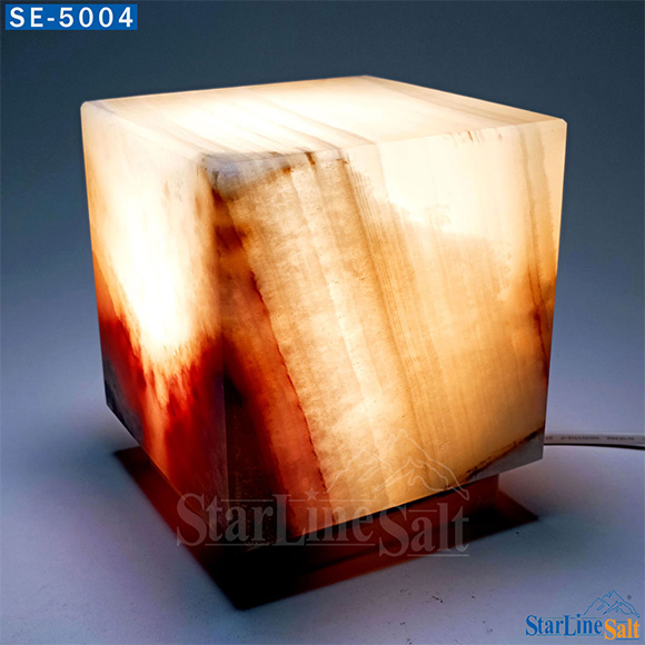 Onyx Cube Lamp
