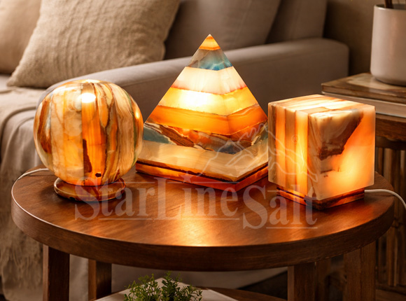 Onyx Marble Lamps - Home Decor Stone Lamps | StarlineSalt