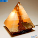 Onyx Pyramid Lamp