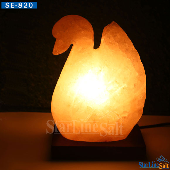Swan-Salt-Lamps